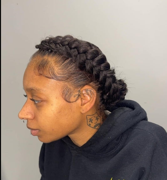 Two Feed In Braids